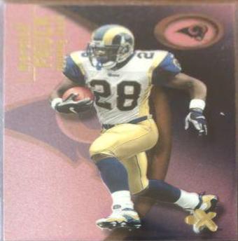 Marshall Faulk #26 2001 Fleer E X Football