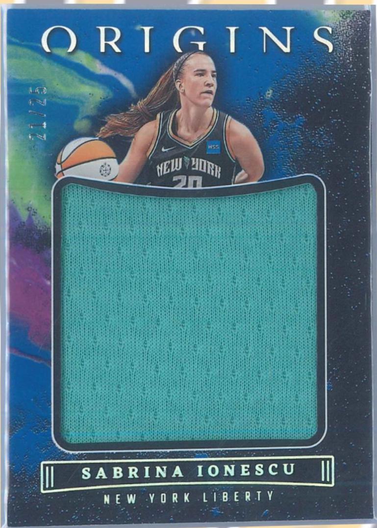 Sabrina Ionescu [Blue] #JJ-SIO