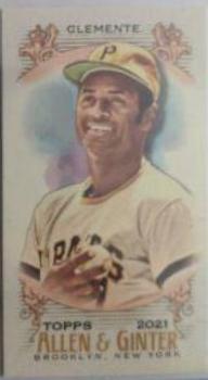 Roberto Clemente #393 2021 Topps Allen & Ginter Baseball