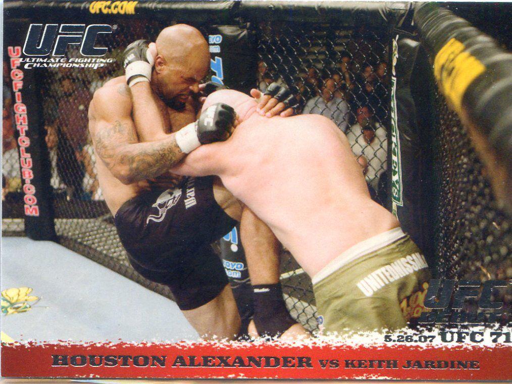 Houston Alexander, Keith Jardine #64 Ufc Cards 2009 Topps UFC Round 1