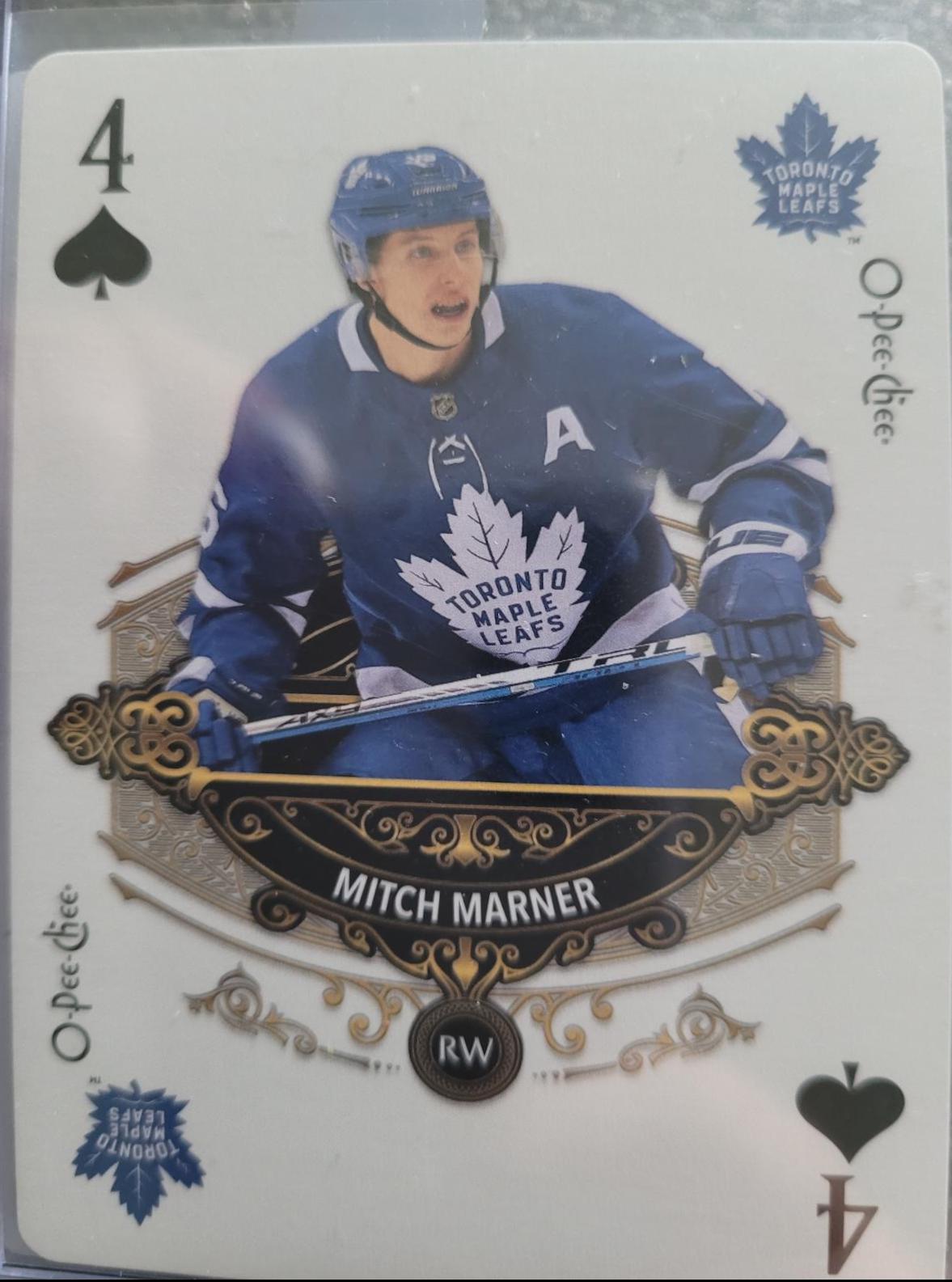 Mitch Marner #4 Hockey Cards 2020 O Pee Chee Playing Cards