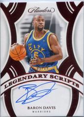 Baron Davis [Ruby] #13 Basketball Cards 2024 Panini Flawless Legendary Scripts Prices