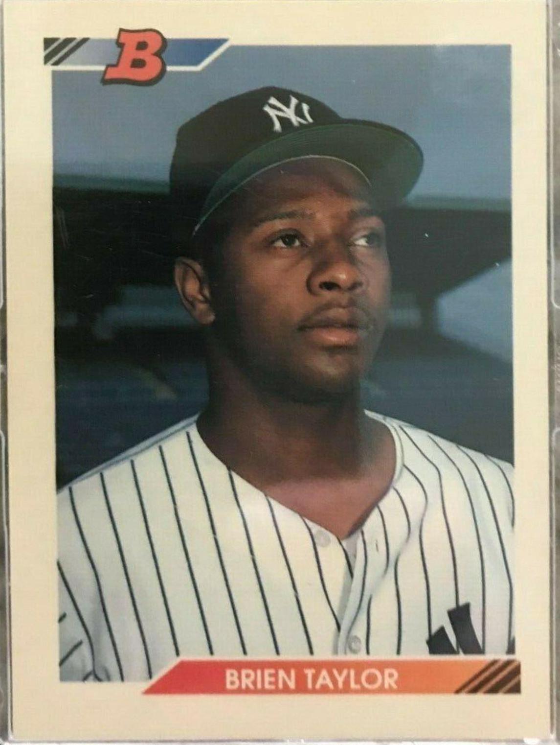 Brien Taylor #124 Baseball Cards 1992 Bowman