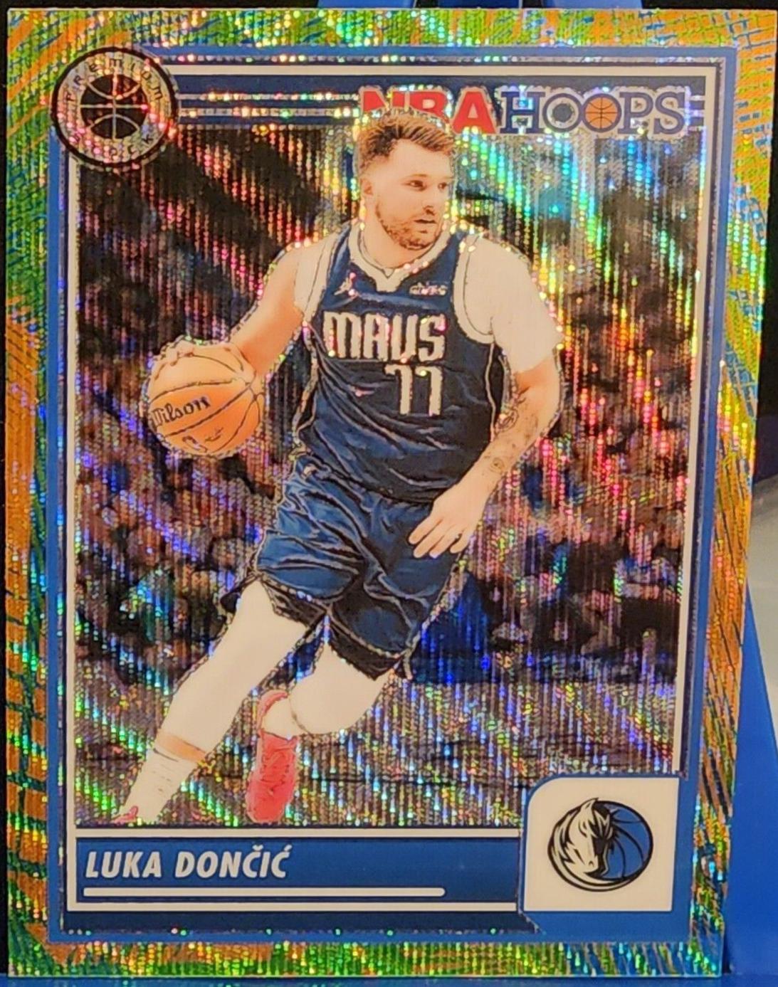 Luka Doncic [Multi Wave Prizm] #9 Prices | 2023 Panini Hoops
