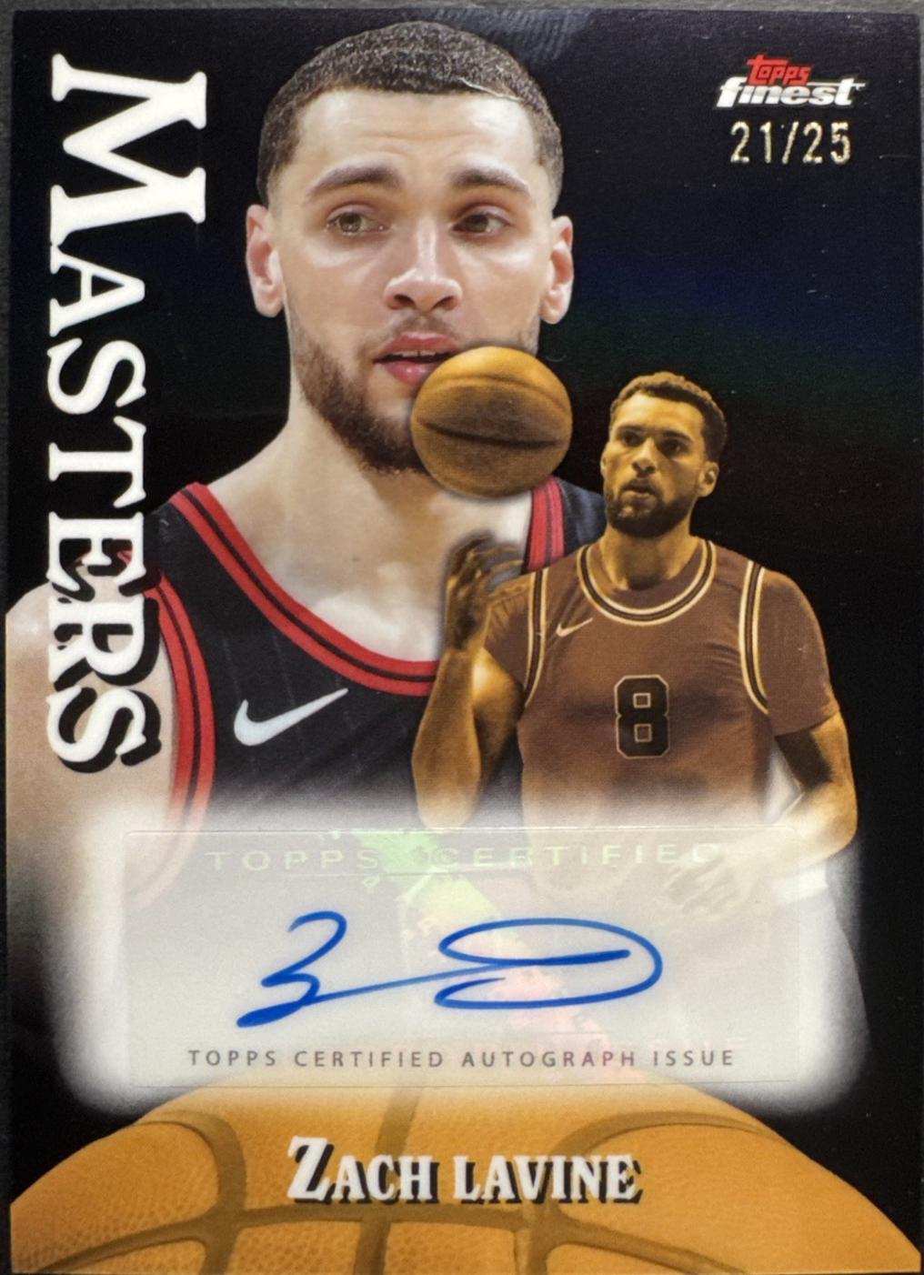 Zach LaVine [Black Refractor] #MA-ZL