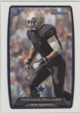 Terrance Williams #166 Football Cards 2013 Bowman