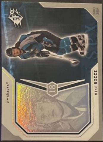 Mike Ricci #82 Hockey Cards 2003 SPx