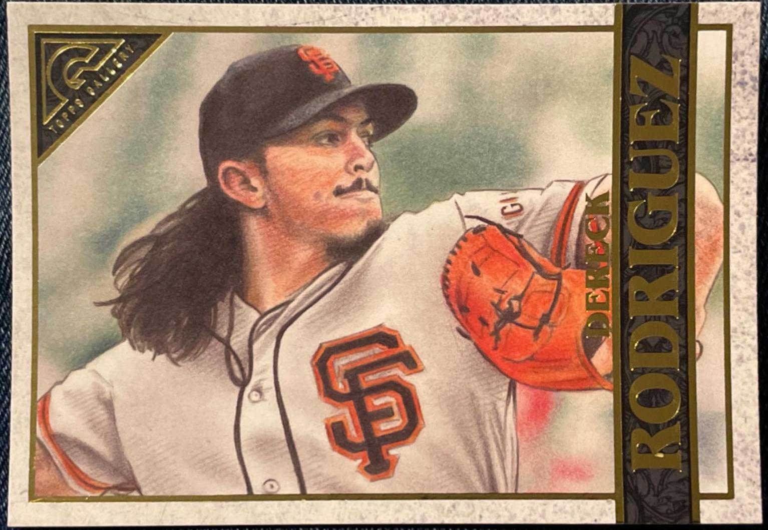 derek rodriguez #20 Baseball Cards 2020 Topps Gallery