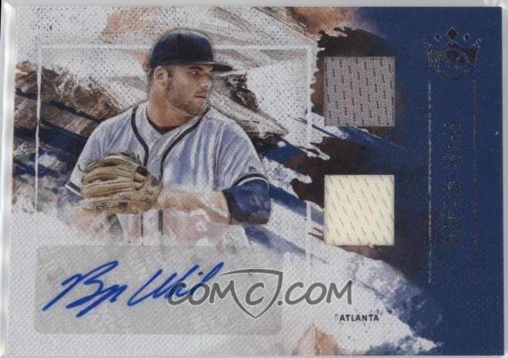 Bryse Wilson #DMS-BW Baseball Cards 2019 Panini Diamond Kings DK Material Signatures