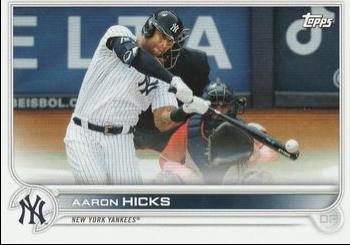 Aaron Hicks #NYY-8 2022 Topps All Stars Alumni Baseball