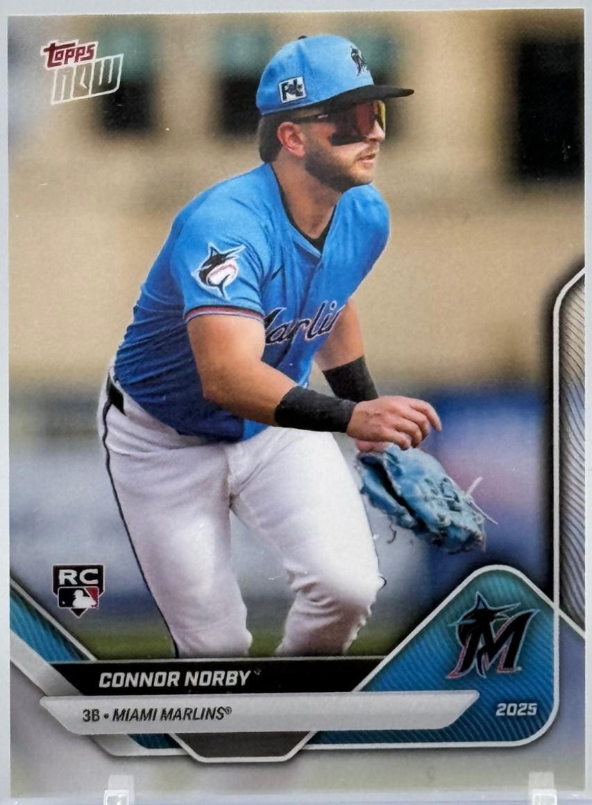 Connor Norby #OD-162 2025 Topps Now Road To Opening Day Baseball