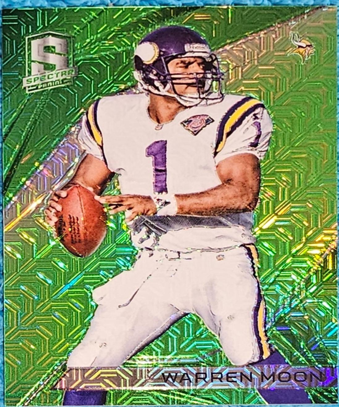 Warren Moon [Vikings Neon Green] #114