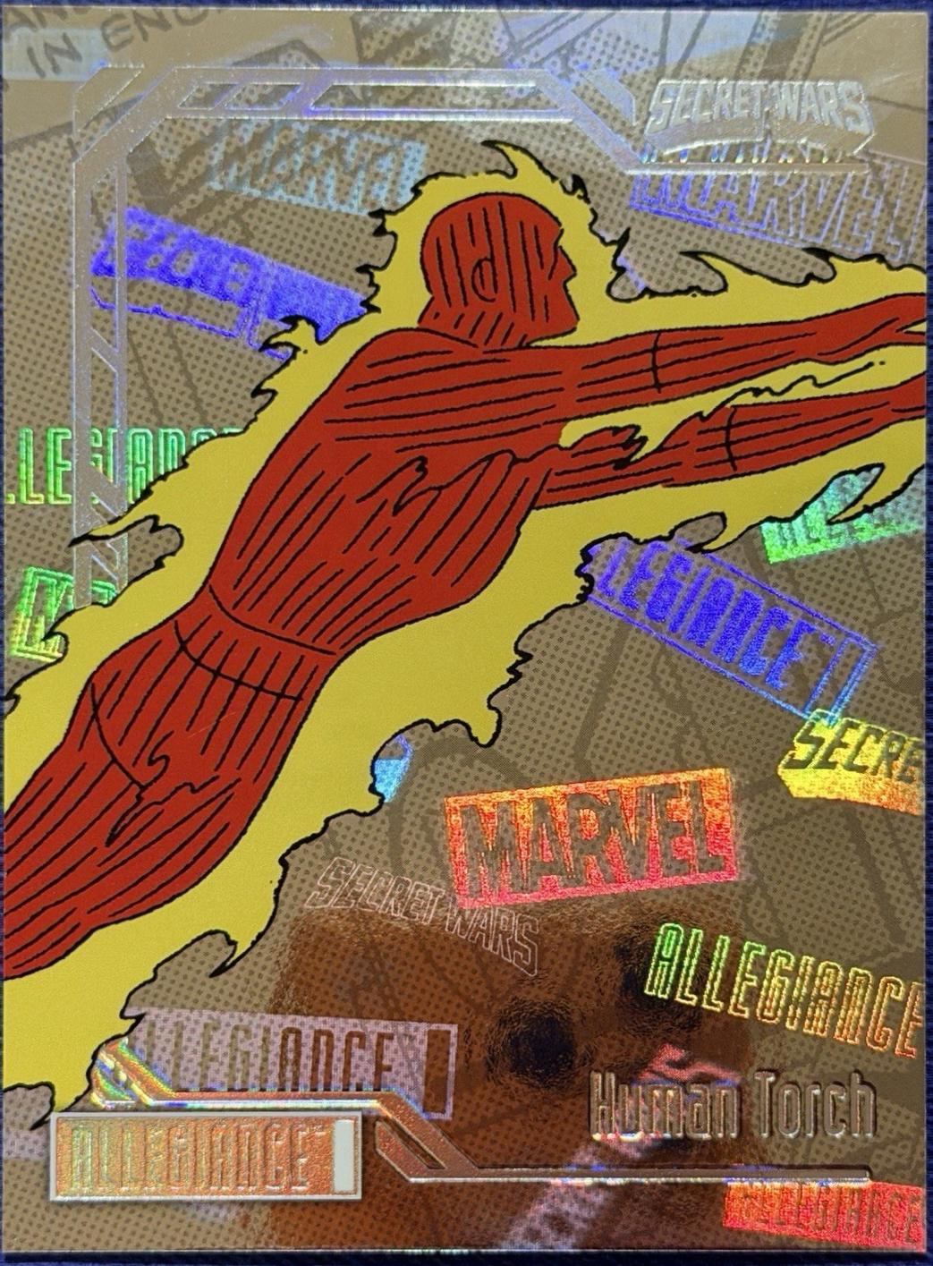 Human Torch [Holofoil] #75