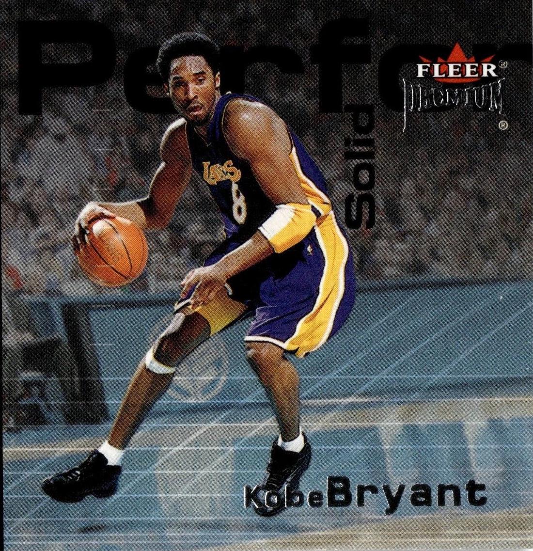Kobe Bryant #26 Basketball Cards 2001 Fleer Premium Solid Performers