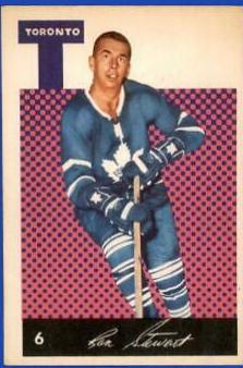 Ron Stewart #6 Hockey Cards 1962 Parkhurst