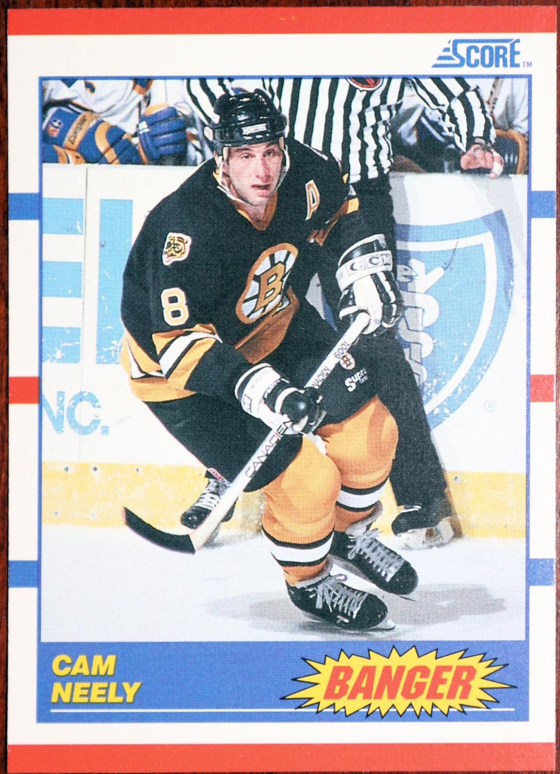 Cam Neely #340 1990-91 Score (US) Hockey