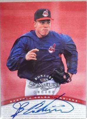 Bartolo Colon #BC Baseball Cards 1998 Donruss Significant Signatures