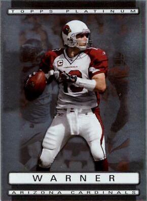 Kurt Warner #2 Football Cards 2009 Topps Platinum