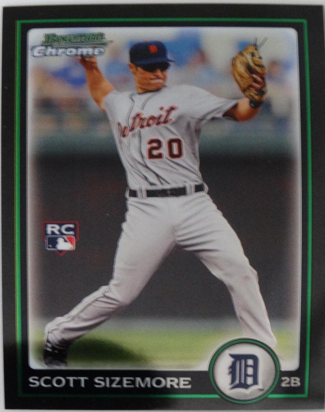 Scott Sizemore #189 Baseball Cards 2010 Bowman Chrome