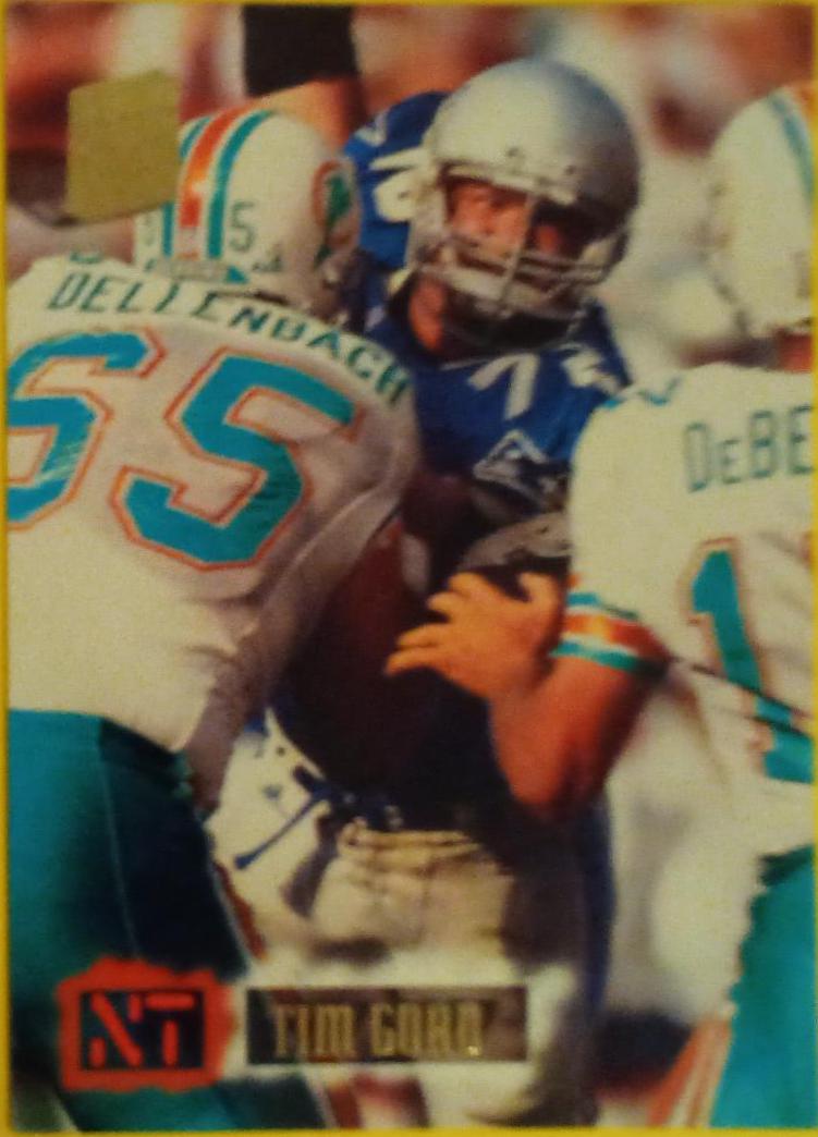 Tim Goad #8 Football Cards 1994 Stadium Club