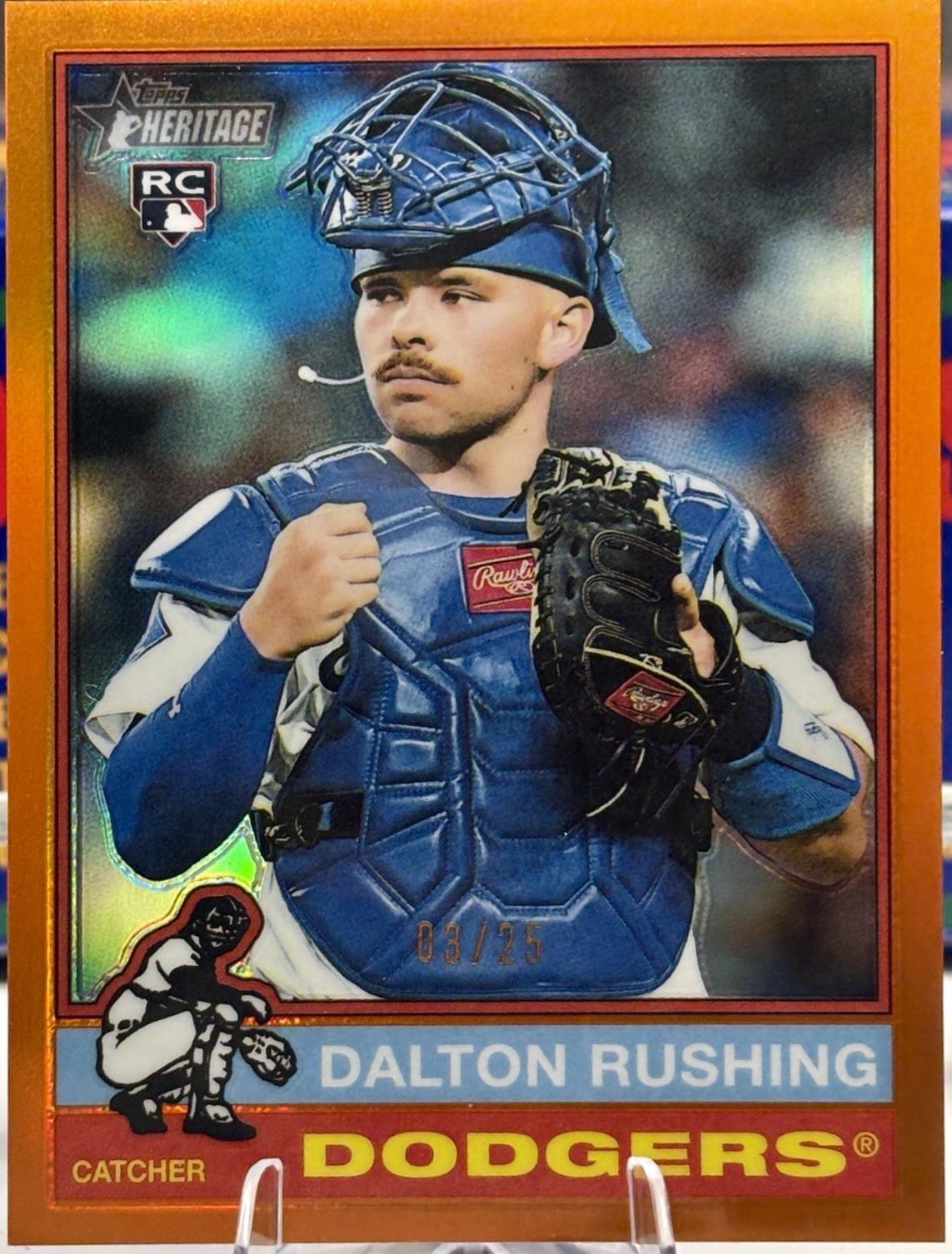 Dalton Rushing [Orange Refractor Chrome SP] #702