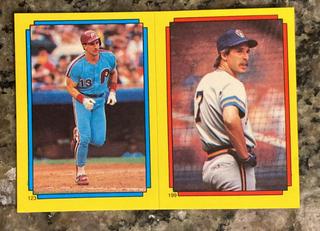 Lance Parrish, Dave Sveum, Gary Carter #123, 199, 22