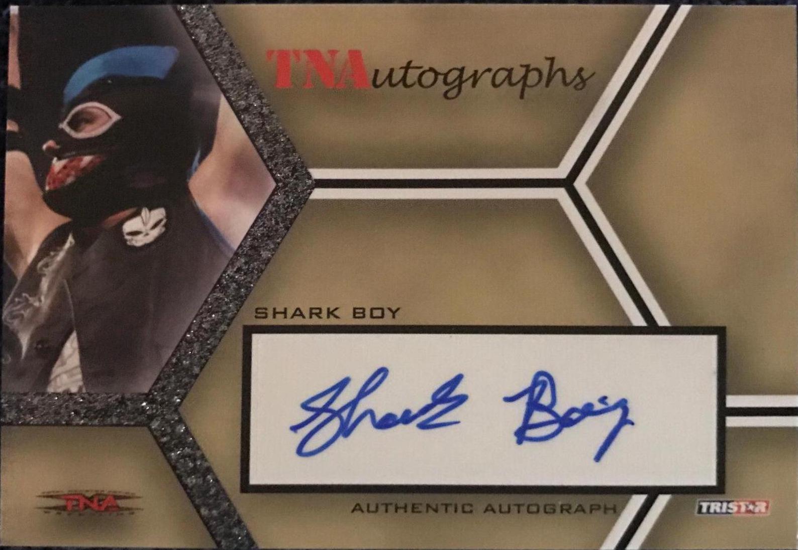 Shark Boy #A-SB Wrestling Cards 2008 TriStar TNA Impact Autographs