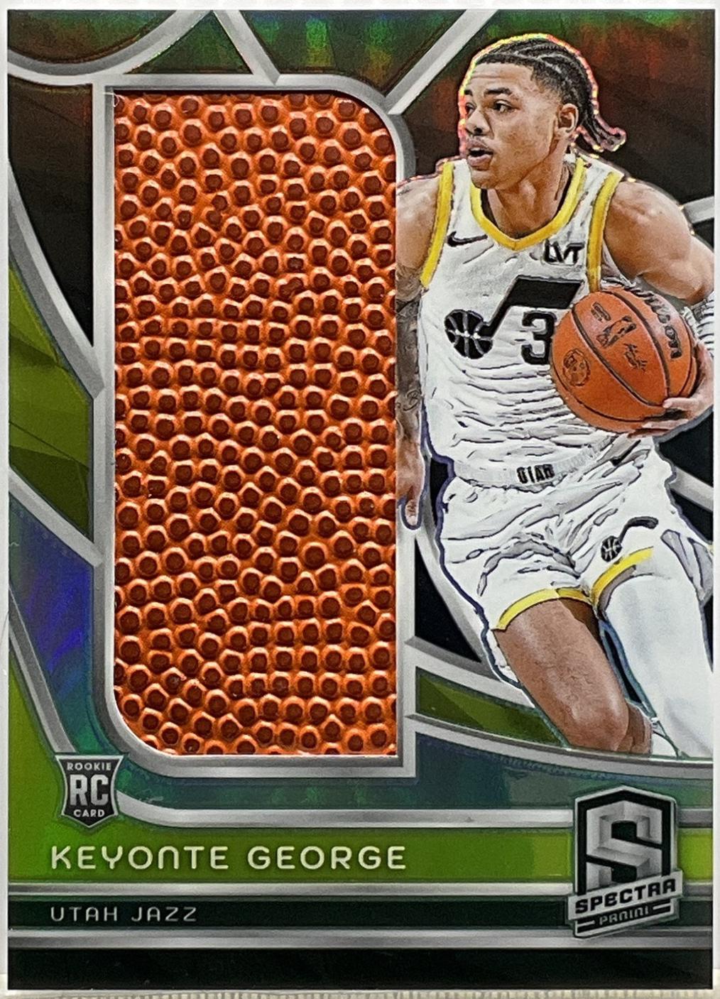 Keyonte George #JRB-KYG Basketball Cards 2023 Panini Spectra Jumbo Rookie Basketballs