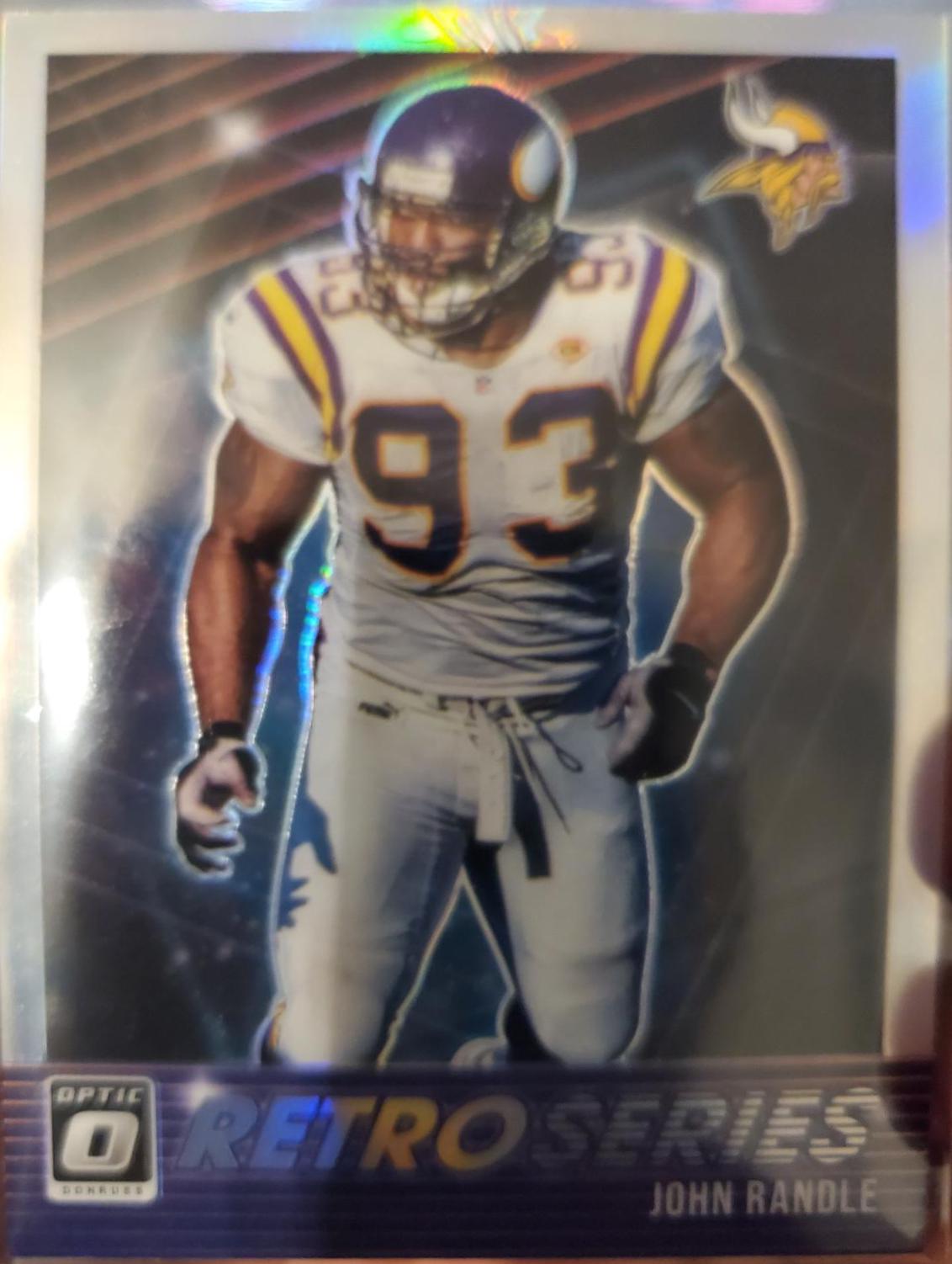 John Randle #RS-JR Football Cards 2021 Panini Donruss Optic Retro Series