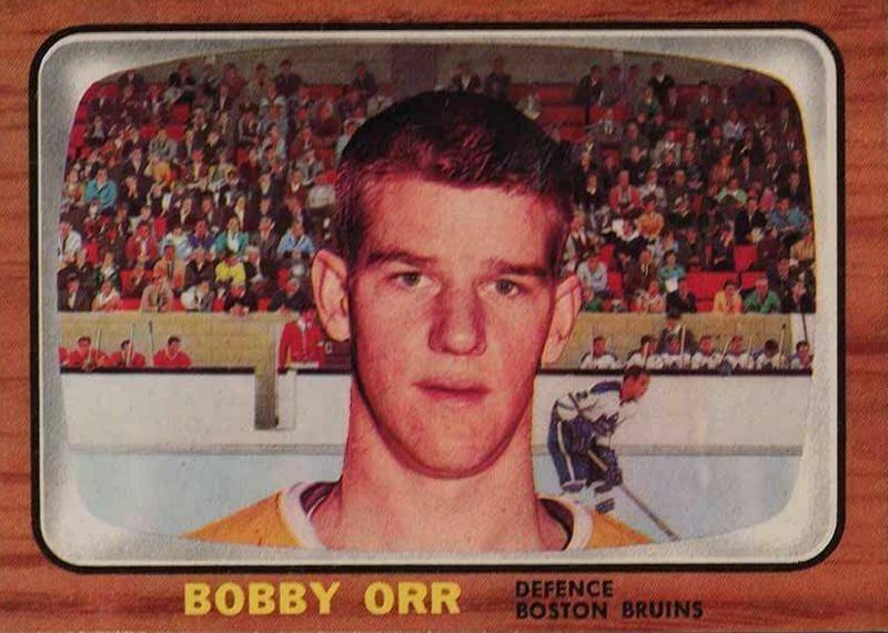 Bobby Orr #35 Hockey Cards 1966 Topps