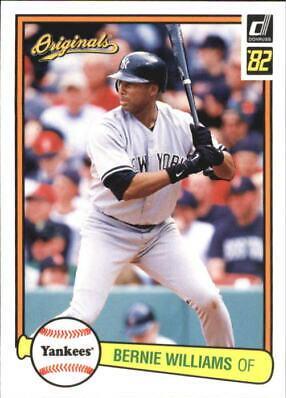 Bernie Williams #58 Baseball Cards 2002 Donruss Originals
