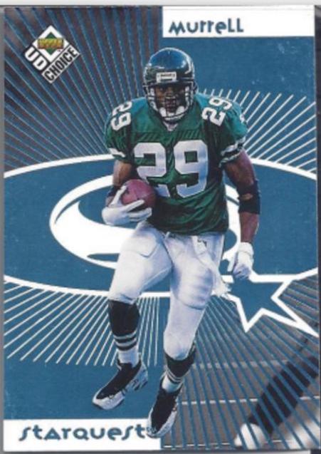 Adrian Murrell #29 Football Cards 1998 Upper Deck UD Choice Starquest