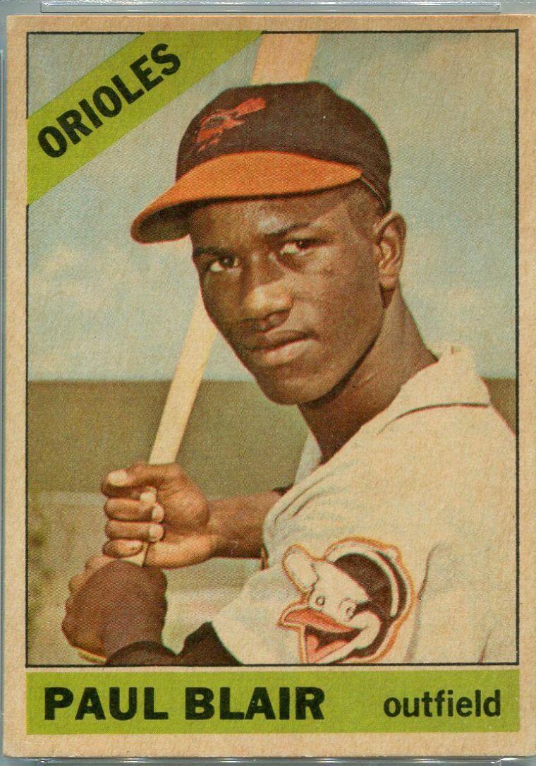 Paul Blair #48 Baseball Cards 1966 Venezuela Topps
