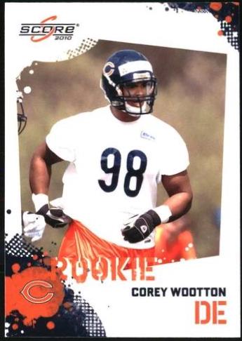 Corey Wootton #324 Football Cards 2010 Panini Score