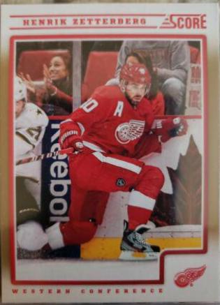 Henrik Zetterberg #178 Hockey Cards 2012 Score