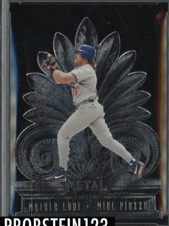 Mike Piazza #8 Baseball Cards 1997 Metal Universe Mother Lode