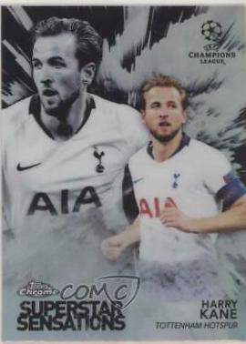 Harry Kane #SS-HK Soccer Cards 2018 Topps Chrome UEFA Champions League Superstar Sensations