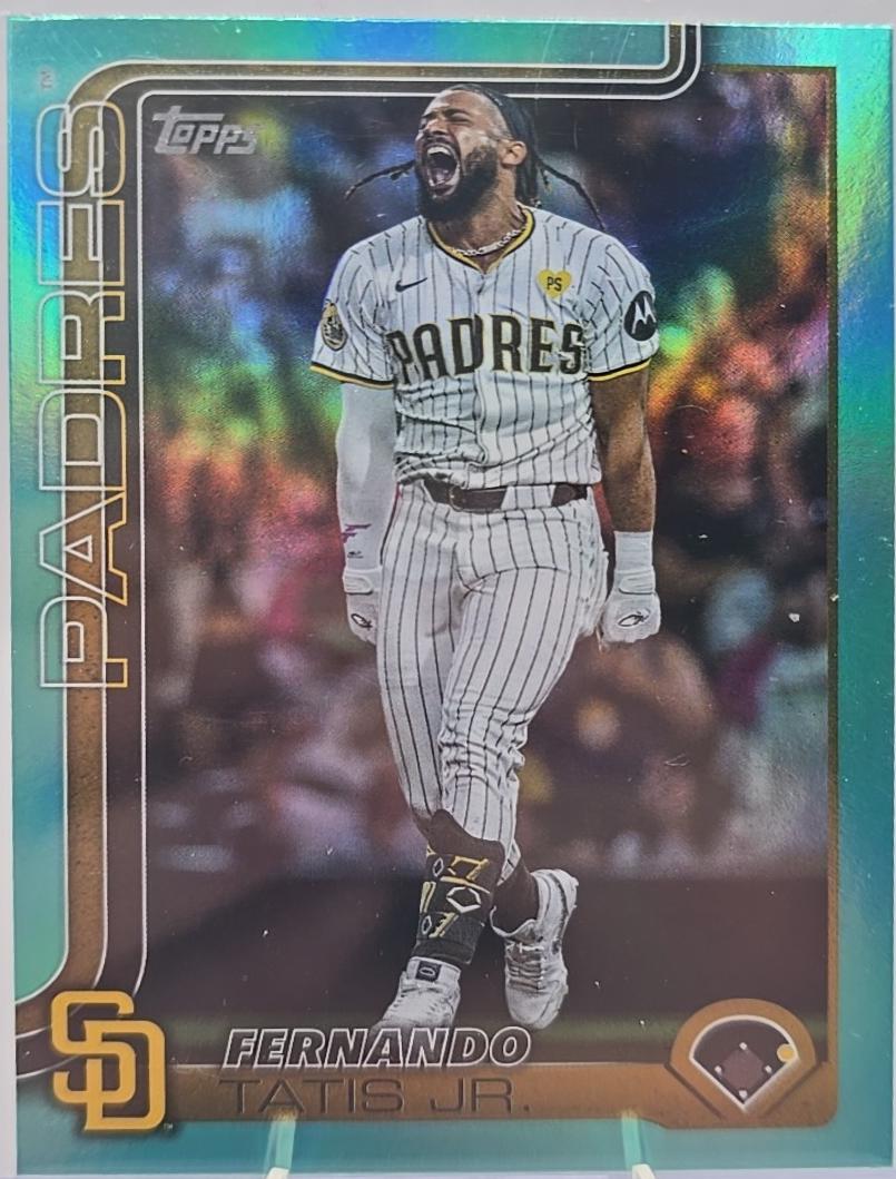 Fernando Tatis Jr. [Aqua Holo Foil] #600