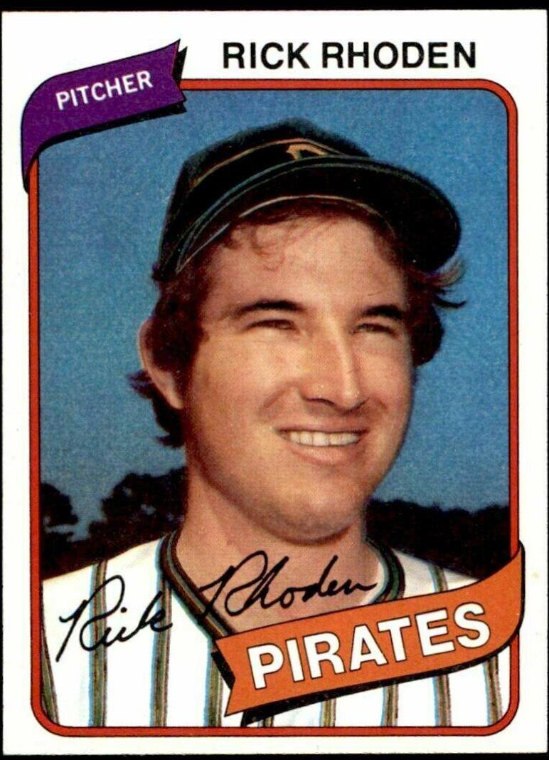 1980 Rick Rhoden #92