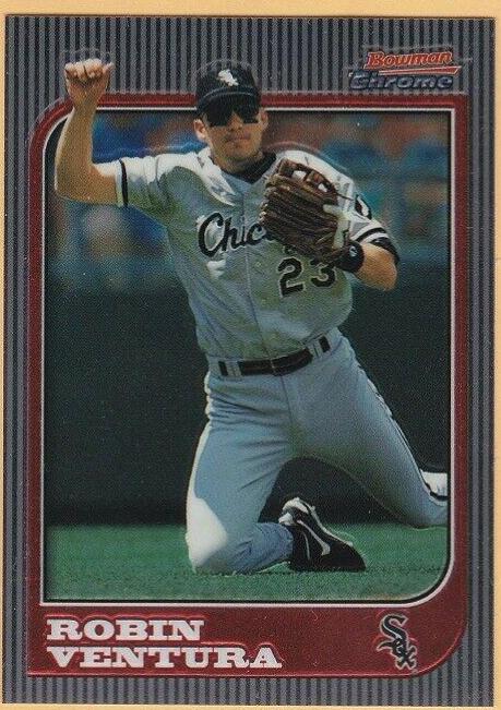 Robin Ventura #5 Baseball Cards 1997 Bowman Chrome