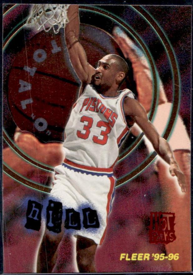 Grant Hill #1 Basketball Cards 1995 Fleer Total O Hot Pack