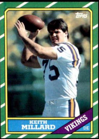 Keith Millard #299 Football Cards 1986 Topps