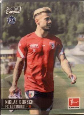 Niklas Dorsch #3 Soccer Cards 2021 Stadium Club Chrome Bundesliga