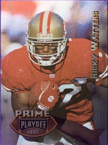 Ricky Watters #131 1995 Playoff Prime Football
