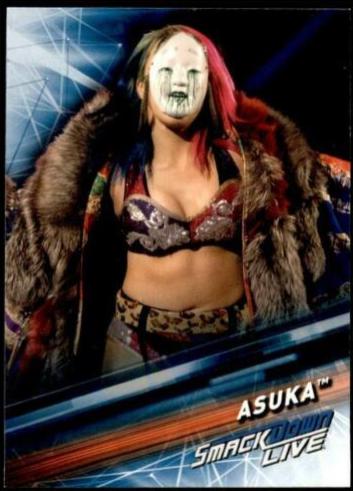 Asuka #6 Wrestling Cards 2019 Topps WWE Smackdown Live