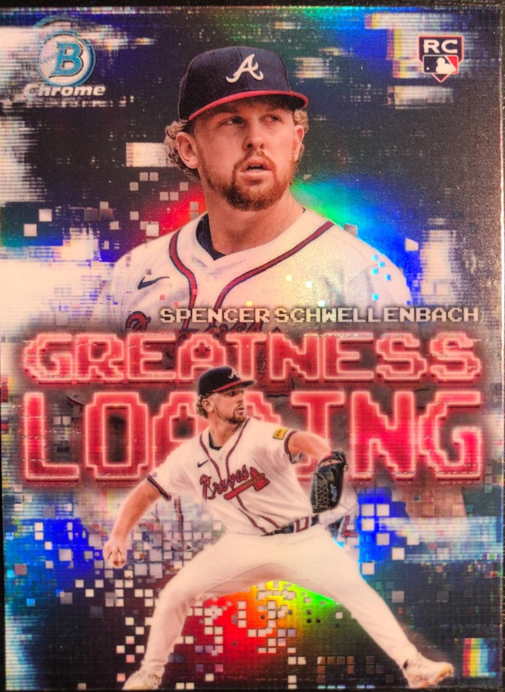 Spencer Schwellenbach #GL-10 Baseball Cards 2025 Bowman Greatness Loading