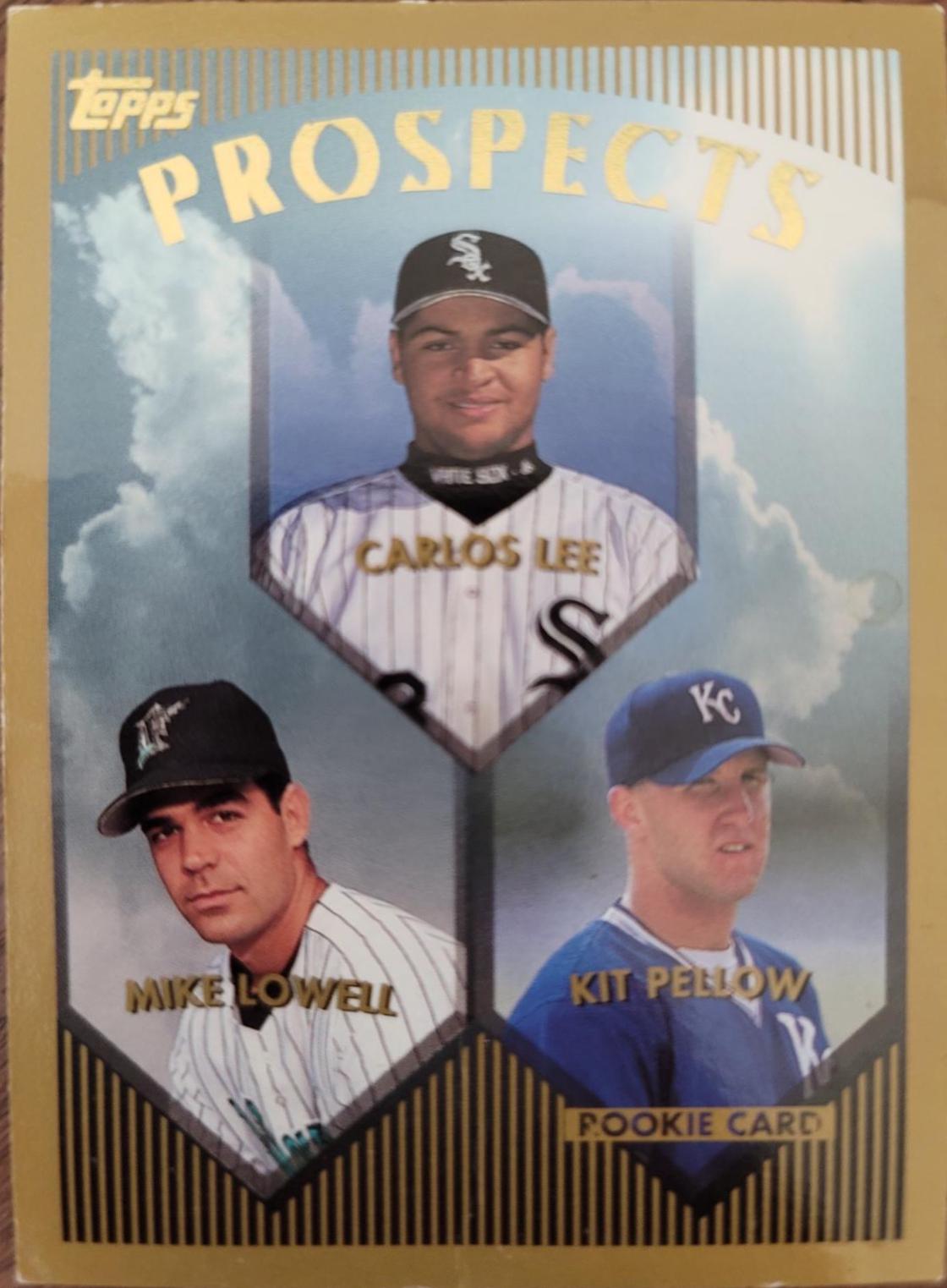 Carlos Lee, Mike Lowell, Kit Pellow #425 Baseball Cards 1999 Topps