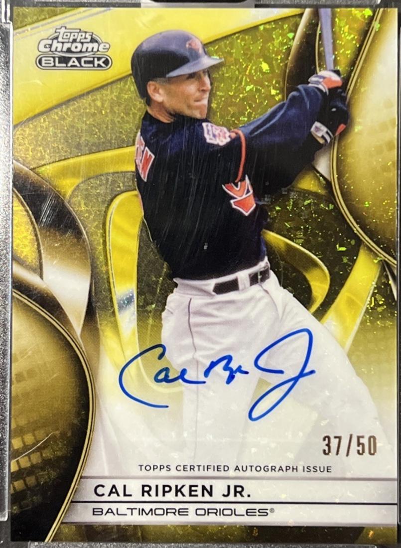 Cal Ripken Jr. [Gold Mini Diamond Refractor] #CBA-CR
