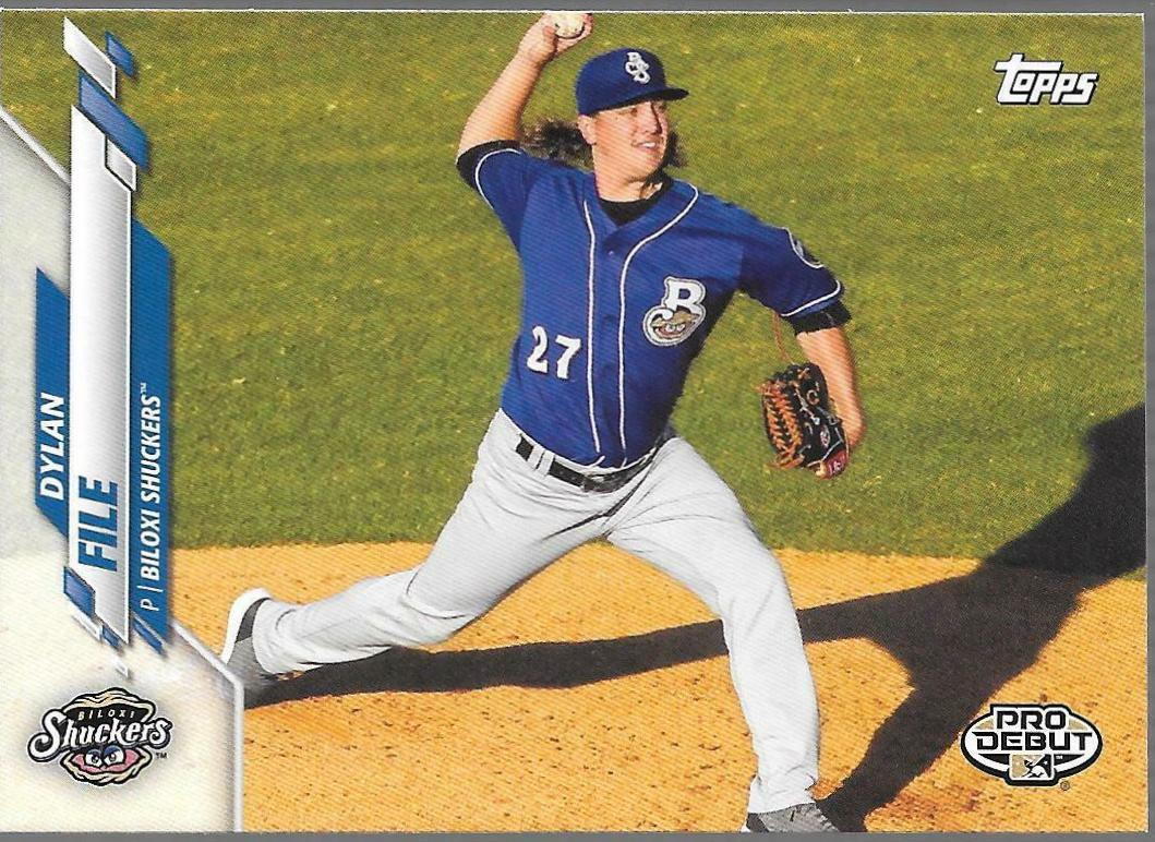 Dylan File #PD-115 Baseball Cards 2020 Topps Pro Debut