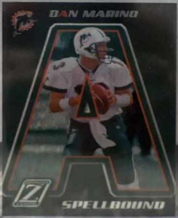 Dan Marino #S8 Football Cards 2005 Panini Donruss Zenith Spellbound